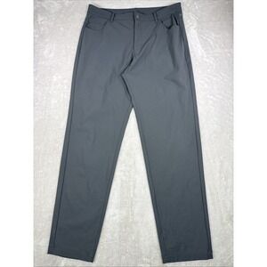 Fabletics Pants The Don 5-Pocket Mens 36X34 Gray Hybrid Performance Trouser